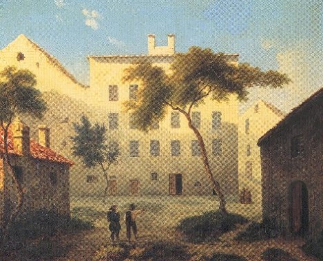 Maison natale de Napoléon 1er à  Ajaccio (Léonard-Alexis Daligé de Fontenay)