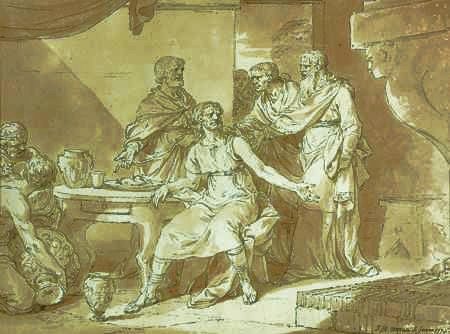 Themistocle refuse les présents d’Artaxcerxès