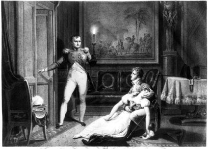 Napoléon annonce son intention de divorcer à Joséphine (1809)