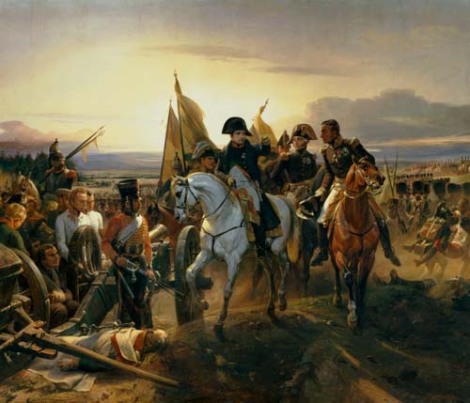 L’Empereur Napoléon sur le champ de bataille de Friedland le 14 juin 1807