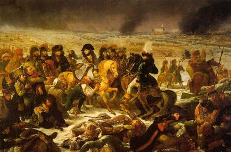 Napoléon visitant les blessés après la bataille d’Eylau (8 février 1807)