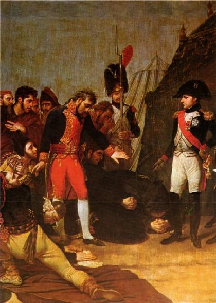 Napoléon recevant la capitulation de Madrid le 4 décembre 1808