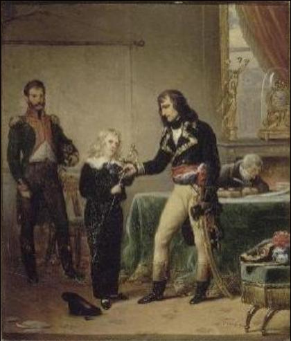 Le général Bonaparte rendant à Eugène de Beauharnais l’épée de son père (1795)