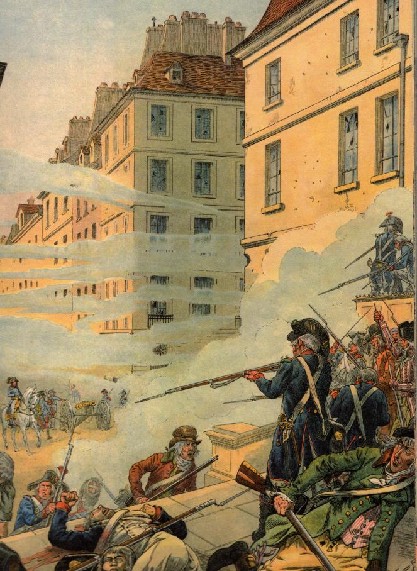 Le général Bonaparte brisant l’insurrection royaliste lors du 13 vendemiaire an III