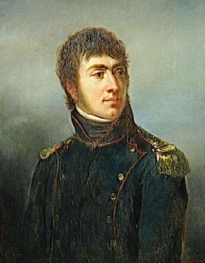 Maréchal Auguste-Frédéric-Louis Viesse de Marmont (1774-1852), alors Lieutenant d’état-major d’artillerie (1792)