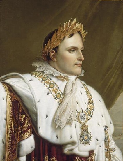 L’empereur Napoléon Ier (1769-1821) en tenue de sacre par Anne-Louis Girodet de Roussy-Trioson