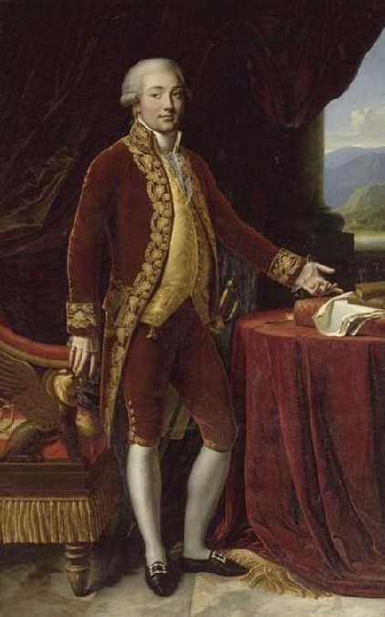 Charles-Marie Bonaparte (1746-1785) par Anne-Louis Girodet de Roussy-Trioson
