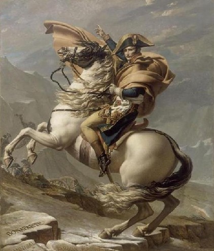 Le Premier Consul franchissant les Alpes au col du Grand Saint-Bernard (1800)