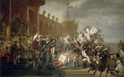 Serment de l’Armée fait à l’Empereur aprés la Distribution des Aigles au Champ de Mars le 5 décembre 1804