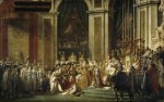 Sacre de l’Empereur Napoléon et Couronnement de l’Impératrice Joséphine à Notre-Dame le 2 décembre 1804 par Jacques-Louis David