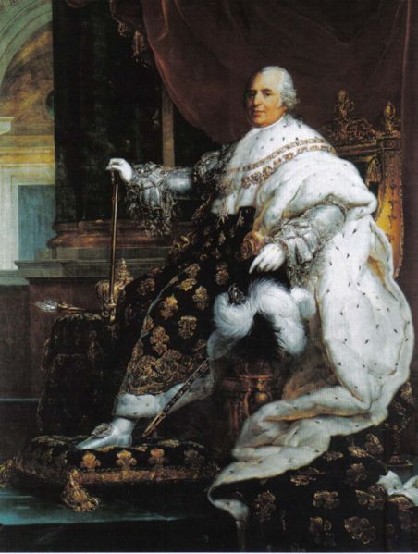 Louis XVIII (Louis Stanislas Xavier de Bourbon), Roi de France (1814 - 1824)