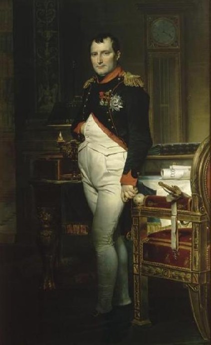 L’Empereur Napoléon dans son cabinet de travail aux Tuileries