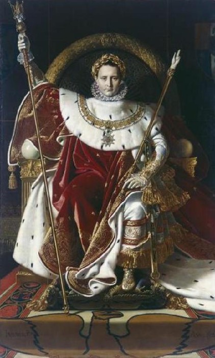 Napoléon Ier sur le trône impérial ou Sa majesté l’Empereur des Français sur son trône (1804)